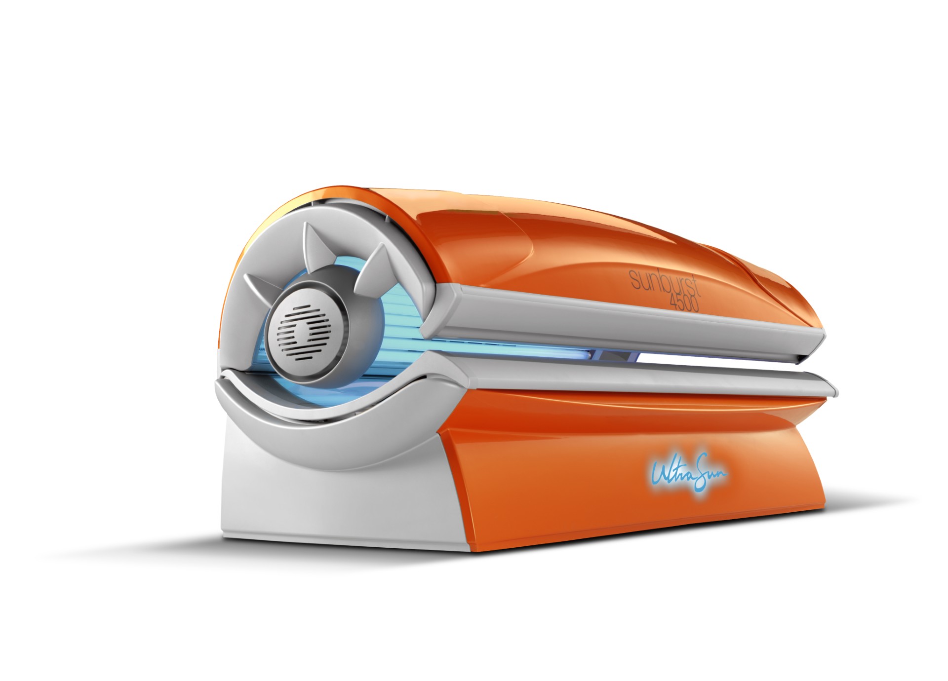 Zonnebank met extra gezichtskanon